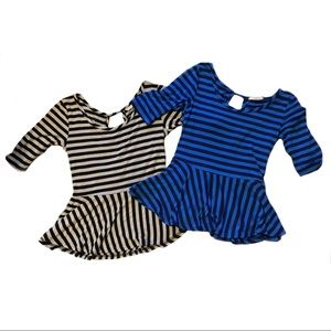 Two Stripped Shirts.